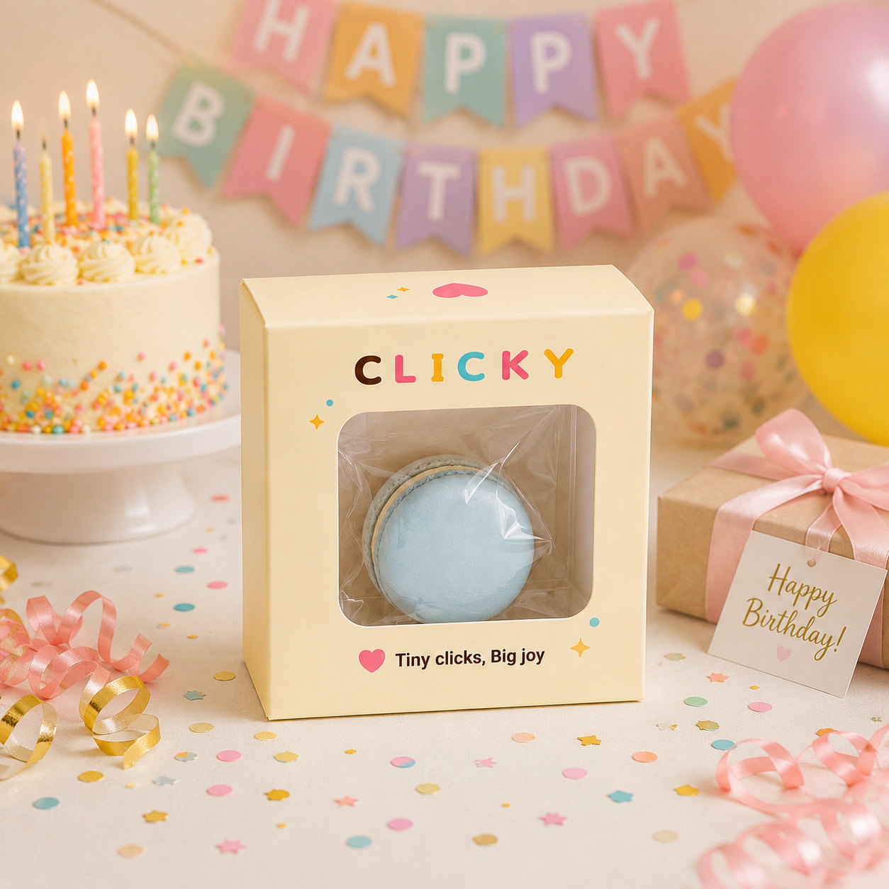 Clicky gift box