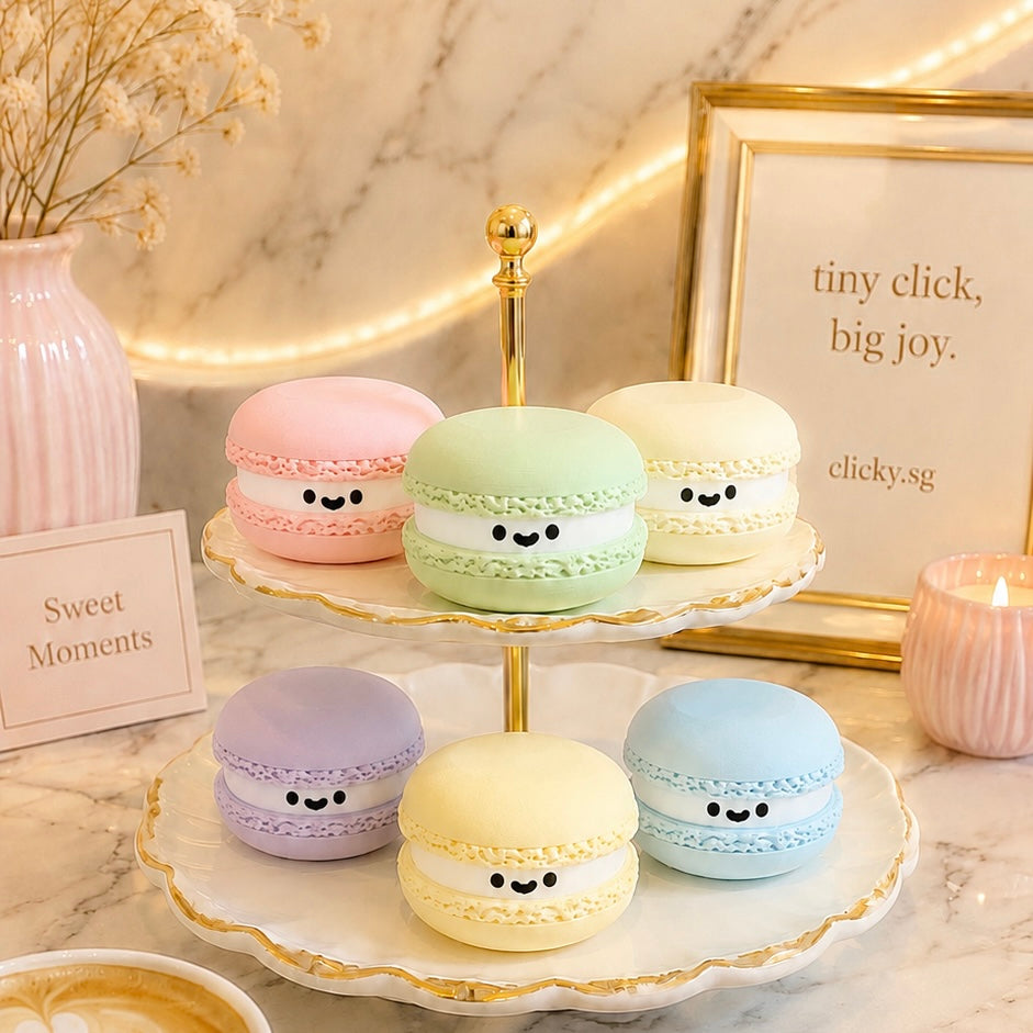 Cute sweet macaron