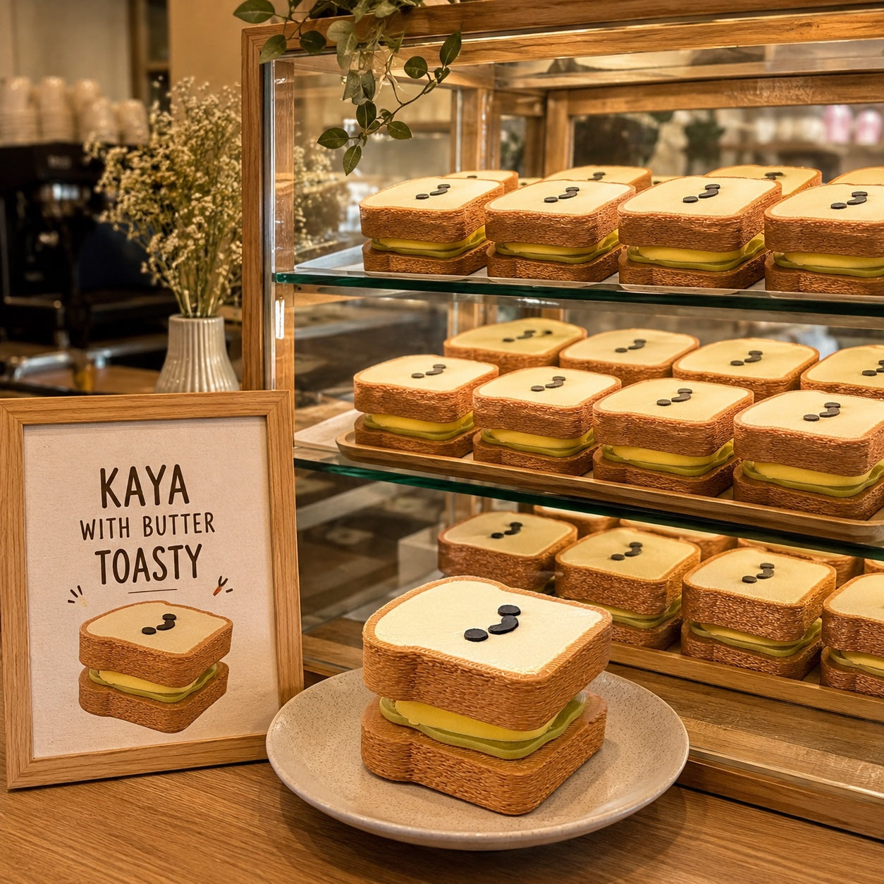 Cute Kaya Toasty