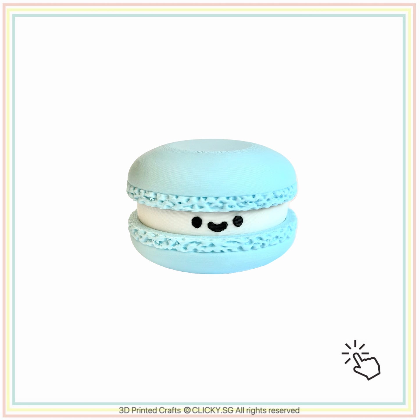 Cute sweet macaron