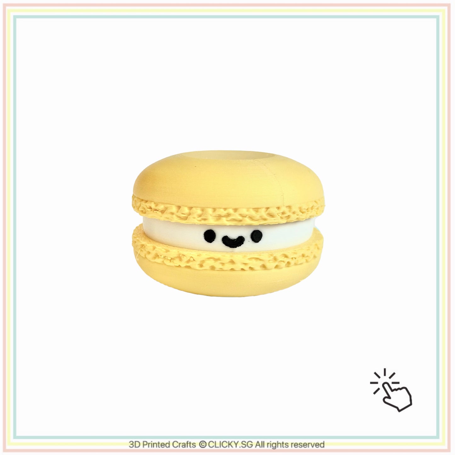 Cute sweet macaron