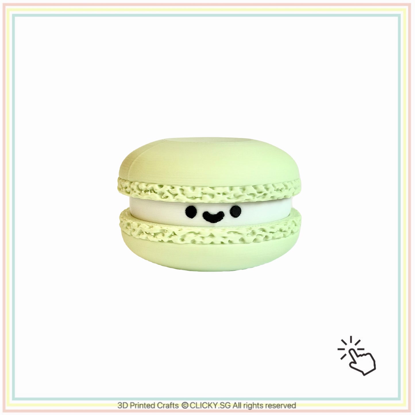 Cute sweet macaron