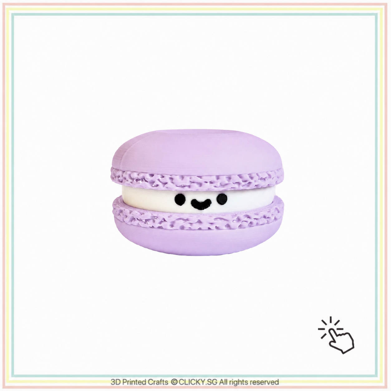Cute sweet macaron