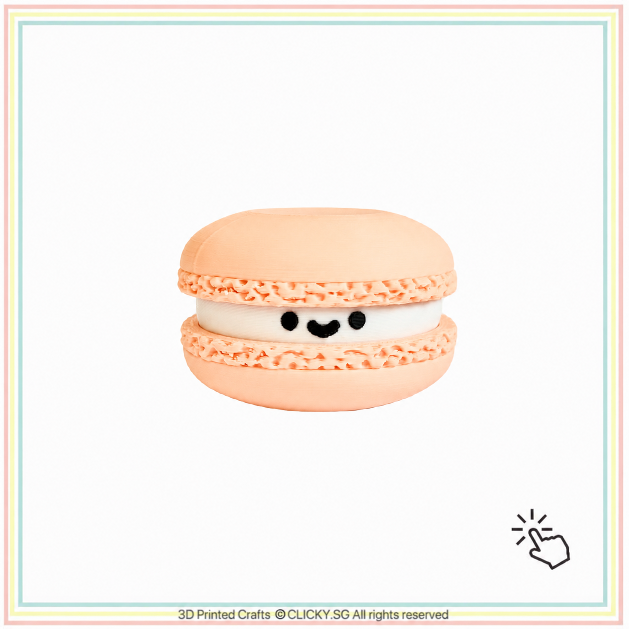Cute sweet macaron