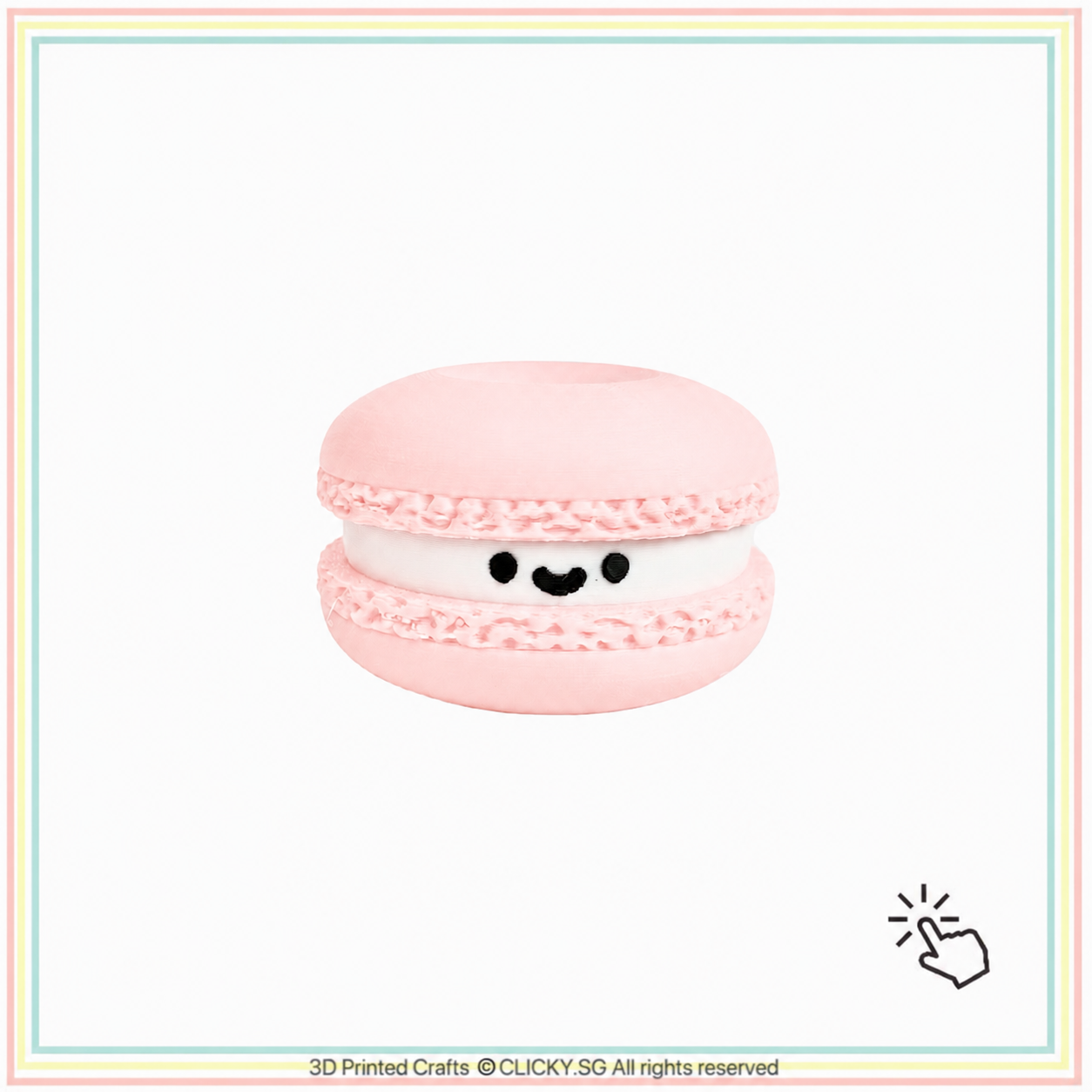 Cute sweet macaron
