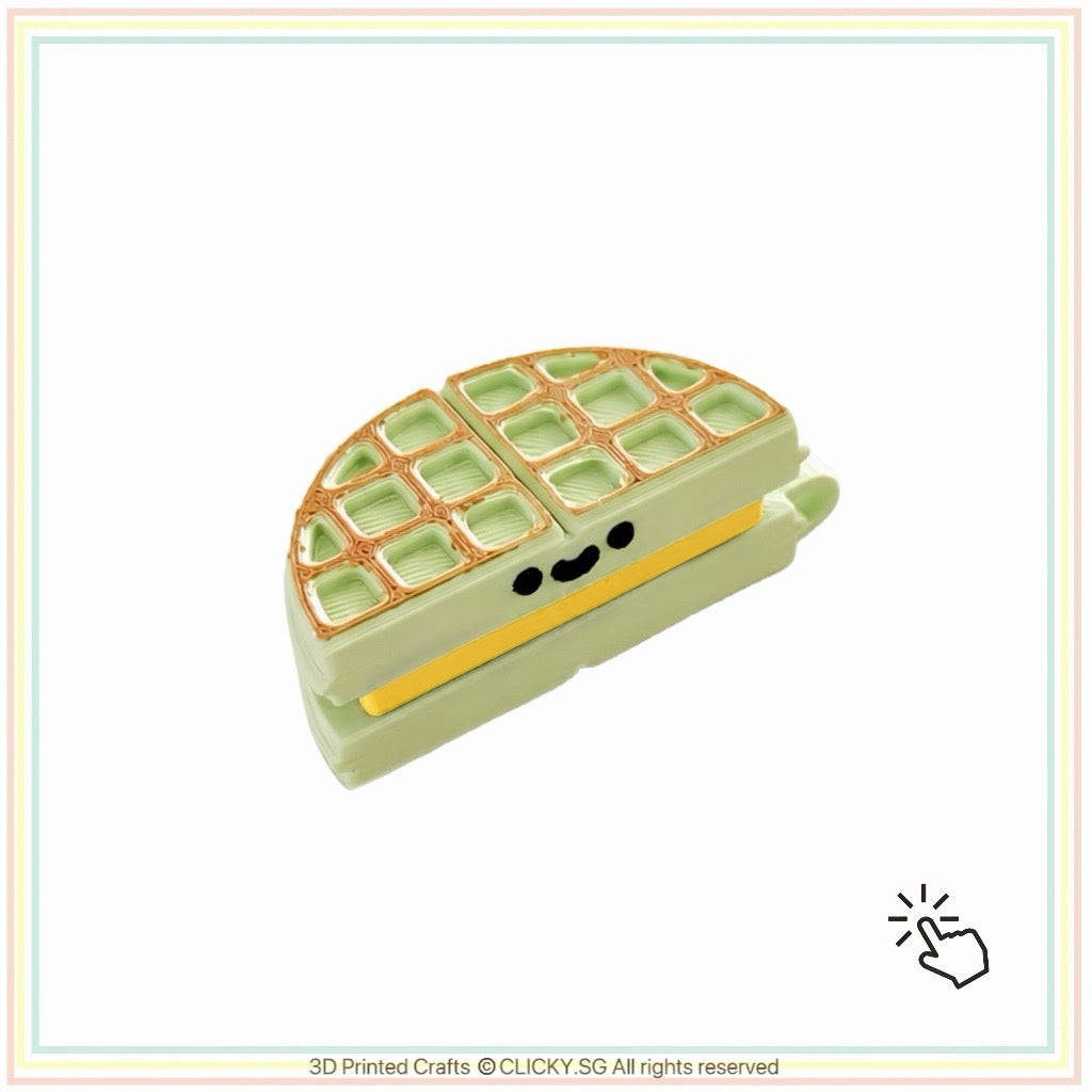 Cute Crispy Waffle - Pandan